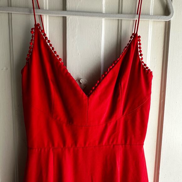 BHLDN Nicholas Amina Dress Red - Picture 4 of 10